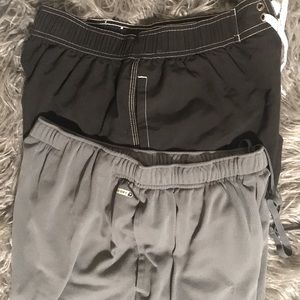 2 Mens shorts size Large